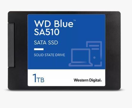 WD WDS100T3B0A 1TB BLUE SA510 SATA 3.0 560-520MB/s 7mm 2.5'' SSD