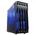 HIPER Powersız Pencereli Midi Tower Siyah Gaming Kasa POSEIDON