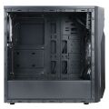 HIPER Powersız Pencereli Midi Tower Siyah Gaming Kasa POSEIDON
