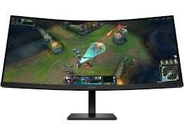 HP AV4C1E9 OMEN 34c G2 WQHD 180Hz Curved Gaming MONITOR