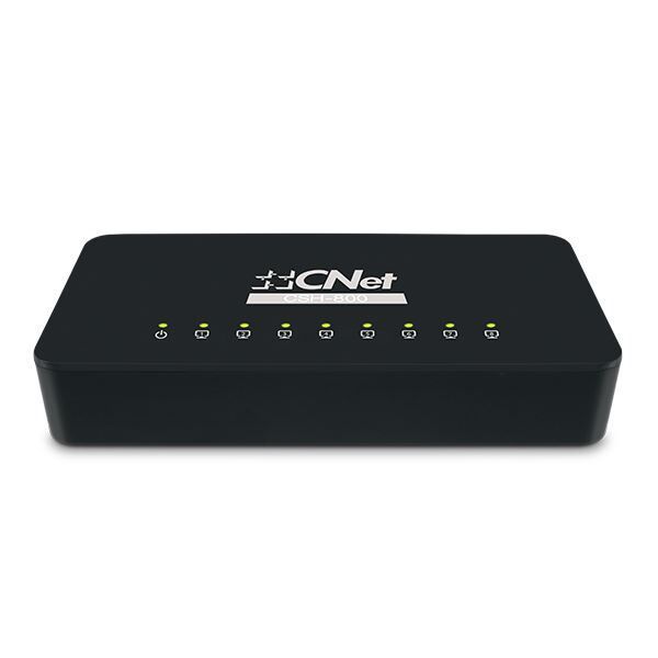 CNET CSH-800 10/100Mbps 8xPort Tak-Kullan Kur-Unut Masaüstü Switch
