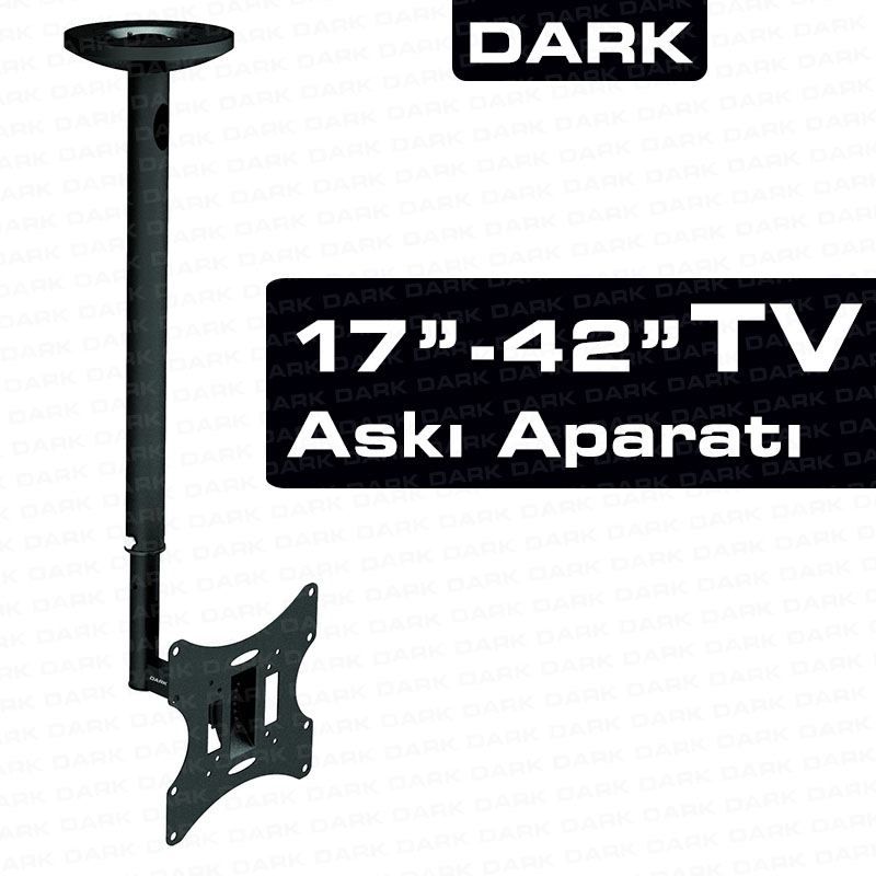 DARK DK-AC-VT11 17''-42'' Sağ,Sol Hareketli LCD,LED Tavan Askı Aparatı