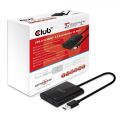 CLUB3D CSV-1474 USB 3.0 Type-A to Dual HDMI 2.0 4K 60Hz External