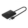 CLUB3D CSV-1474 USB 3.0 Type-A to Dual HDMI 2.0 4K 60Hz External