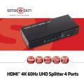 CLUB3D CSV-1380 HDMI 2.0 4 PORT HDMI ÇOKLAYICI SPLİTTER