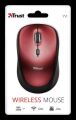 TRUST 19522 YVI 1600DPI Kablosuz Kırmızı Mouse