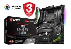 MSI AMD X470 AM4 DDR4 3466MHz HDMI,DP Gaming Anakart X470GAMINGPROCARBO