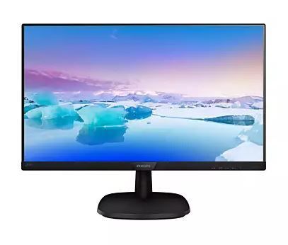 PHILIPS 243V7QJABF-01 23.8'' 1920x1080 4ms 60Hz VGA DP HDMI Siyah IPS LED Monitör