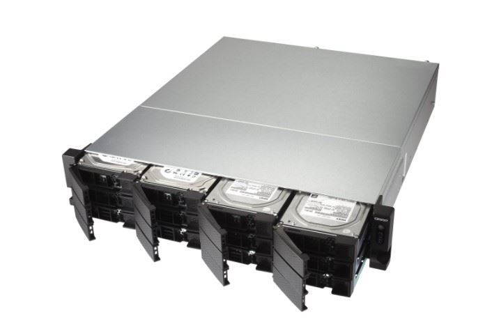 QNAP TS-1273U-RP-16G NAS SERVER 12 ADT 2,5''''-3,5'''' DISK DESTEK