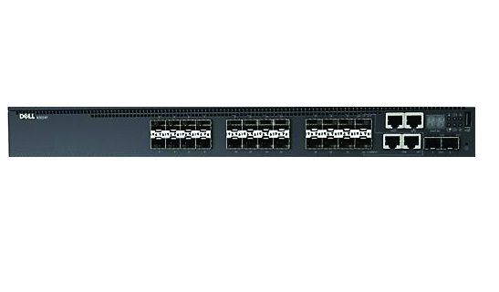 DELL DN3024F-3PNBD Dell Networking N3024F, L3, 24x1GbE SFP, 2xCombo, 2x 10GbE SFP+ fixed