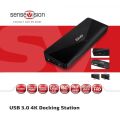 CLUB3D CSV-3103D USB3.0, 4K Yerleştirme İstasyonu Çoklayıcı