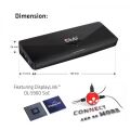 CLUB3D CSV-3103D USB3.0, 4K Yerleştirme İstasyonu Çoklayıcı