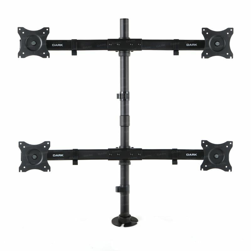 DARK 4x 13''-27'' LCD,LED Destekli Ayarlanabilir Masa Monte Monitor Kolu DK-AC-VM42