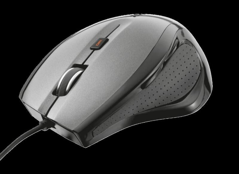 TRUST 17178 Maxtrack 1600DPI Bluespot Siyah Gümüş Mouse