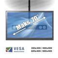 DARK DK-AC-VT12 37''-70'' Tavan TV Askı Aparatı