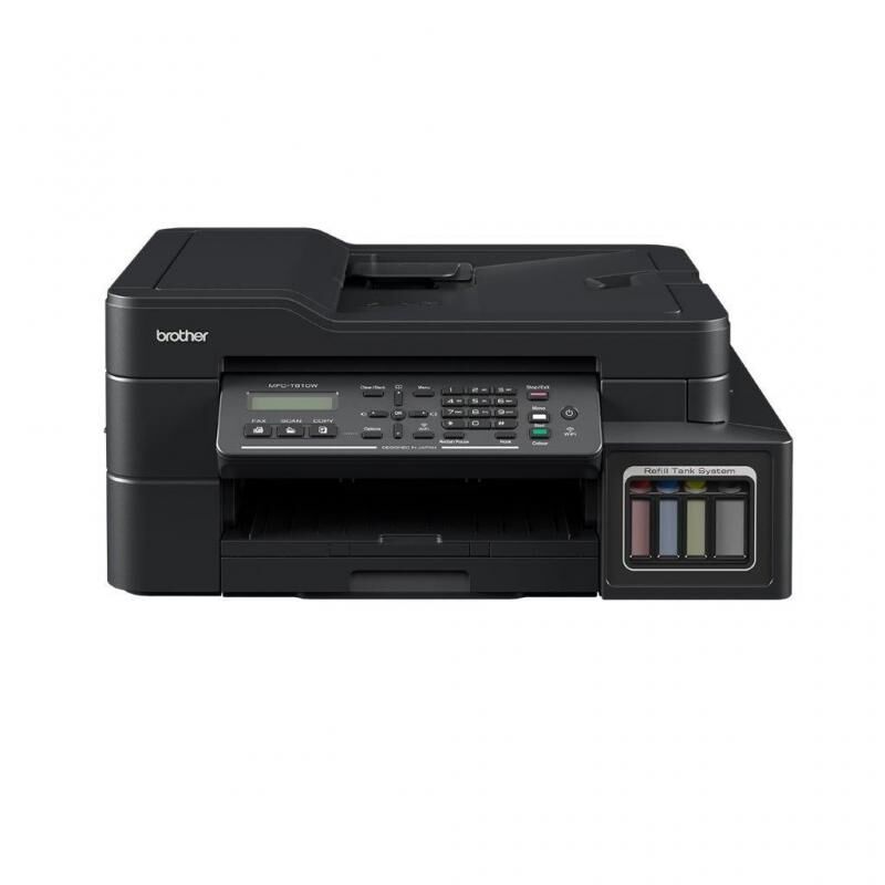 BROTHER MFC-T810W Color Inkjet Tanklı MFP Fakslı WiFi 27PPM A4 Yazıcı