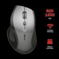 TRUST 17176 Maxtrack 1600 DPI Kablosuz Siyah Gümüş Mouse