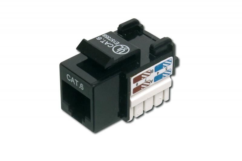DIGITUS DN-93601 CAT6 Siyah RJ-45 Konnektör