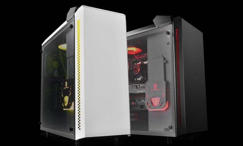 DEEPCOOL BARONKASE LIQUID WHITE DAHİLİ SIVI SOĞUTMALI ATX BEYAZ kasa 2 × USB3.0 / BARONKASE_LIQUD_WH