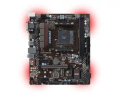 MSI AMD A320 AM4 DDR4 3200MHz VGA/DVI/HDMI Gaming Anakart