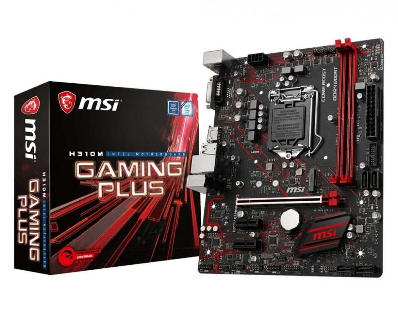 MSI INTEL H310M 1151 DDR4 2666Mhz DVIHDMI
