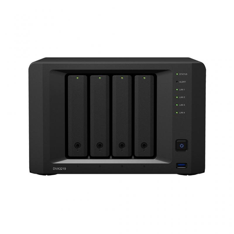 SYNOLOGY DVA3219 NVR 4 HDD SUNUCU 1080P HDMI