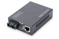 DIGITUS DN-82020-1 Media/Rate Converter, 10/100TX - 100FX (Multimode 2 km, SC)