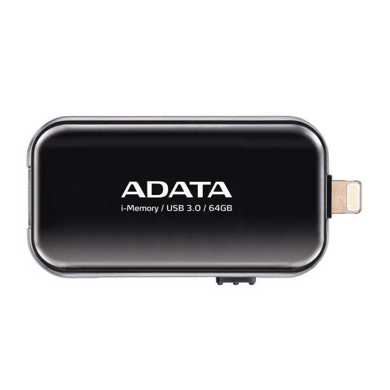 ADATA AUE710-128G-CBK 128GB i-Memory USB3.0 Siyah USB Bellek
