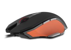 RAMPAGE STRIKE  Siyah/Turuncu 9 Tuş Gaming RGB Mouse SMX-R14