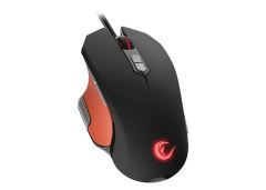 RAMPAGE STRIKE  Siyah/Turuncu 9 Tuş Gaming RGB Mouse SMX-R14
