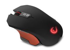 RAMPAGE STRIKE  Siyah/Turuncu 9 Tuş Gaming RGB Mouse SMX-R14