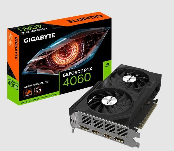 GIGABYTE GVN4060WF2OC-8GD GeForce RTX 4060 8GB 128B GDDR6 PCI-E 4.0 Ekran Kartı - (GIGABYTE TÜRKİYE GARANTİLİ)