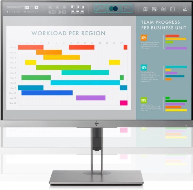 HP 1FH49AA EliteDisplay E243i 24'' 1920x1080 5ms 60Hz VGA HDMI DP  LED Monitör