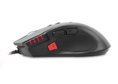 RAMPAGE Usb Gri/Siyah 3200dpi RGB Makrolu Gaming Mouse SMX-R80