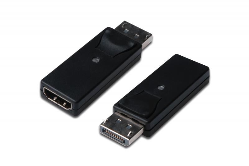 ASSMANN AK-340602-000-S DP Erkek-HDMI Tip A Dişi Plastik Şasi Siyah Adaptör Çoklayıcı
