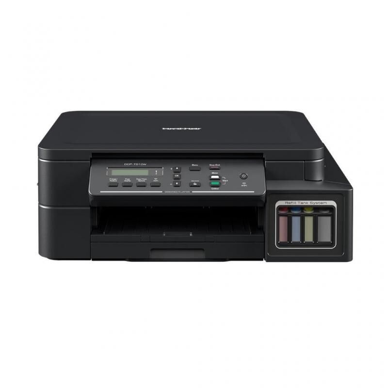 BROTHER DCP-T510W Color Inkjet Tanklı MFP WiFi 27PPM A4 Yazıcı