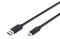 ASSMANN AK-300136-010-S 1m M/M USB Type-C Bağlantı Kablosu