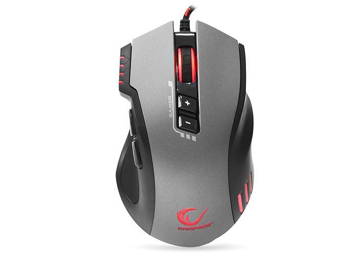 RAMPAGE Usb Siyah 3000dpi RGB Gaming Mouse SMX-R81