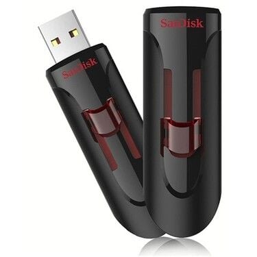 SANDISK SDCZ600-016G-G35 16GB Cruzer Glide 3.0 Siyah USB Bellek