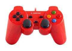 RAMPAGE PS3/PC Kırmızı USB 1.8m Joypad SG-R602-K