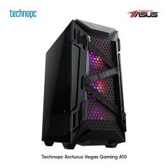 Technopc Arcturus Vegas Gaming A10 AMD Ryzen 5 3600 16GB DDR4 512GB NVMe M.2 3060Ti 8GB Gaming PC