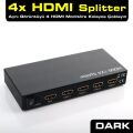 DARK 4 Port HDMI Splitter Çoklayıcı DK-HD-SP4X1