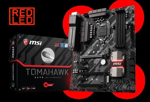 MSI Intel Z270 1151 DDR4 3800MHz HDMI,DVI Gaming Anakart Z270TOMAHAWK
