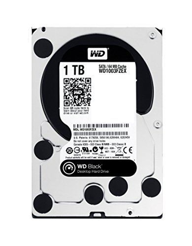 WD WD1003FZEX 1TB 3.5'' 7200RPM 64MB Sata3 Black Masaüstü Gaming Dahili HDD