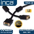 INCA 1.8m VGA to VGA Altın Uçlu Kablo IVGA-18