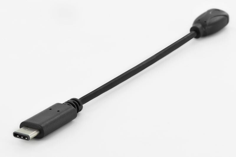 ASSMANN AK-300316-001-S 0.15mt USB Type-C Adaptör Kablosu