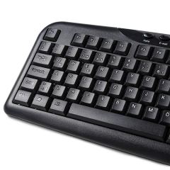 HIPER KM-4000 USB Siyah Multimedya Klavye