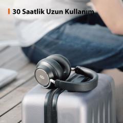TAOTRONICS TT-BH046 SoundSurge 46 ANC 5.0 Bluetooth Kulaklık Siyah