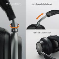 TAOTRONICS TT-BH046 SoundSurge 46 ANC 5.0 Bluetooth Kulaklık Siyah