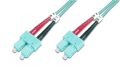 DIGITUS DK-2522-02-3 CAP Multimode SC-SC Fiber Optik Patch Ka
